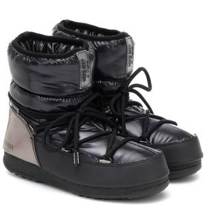 Moon Boot: Black, “Low Aspen,” NIB